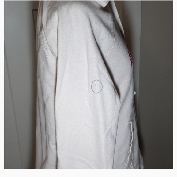 XL AEROPOSTALE Cream White Hoodie - Picture 6 of 6